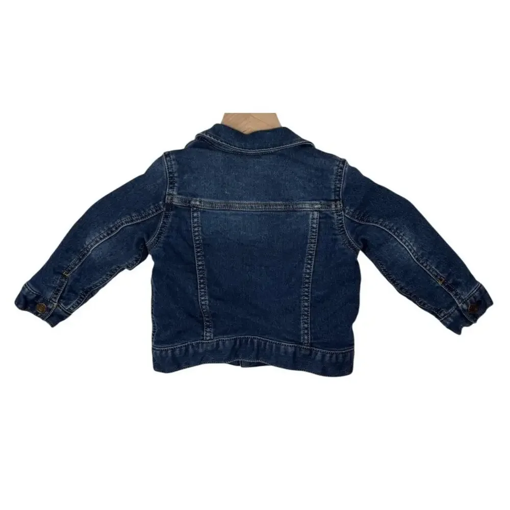 Gap Kids Denim Jacket 18–24 Months Blue Jean Trucker Style